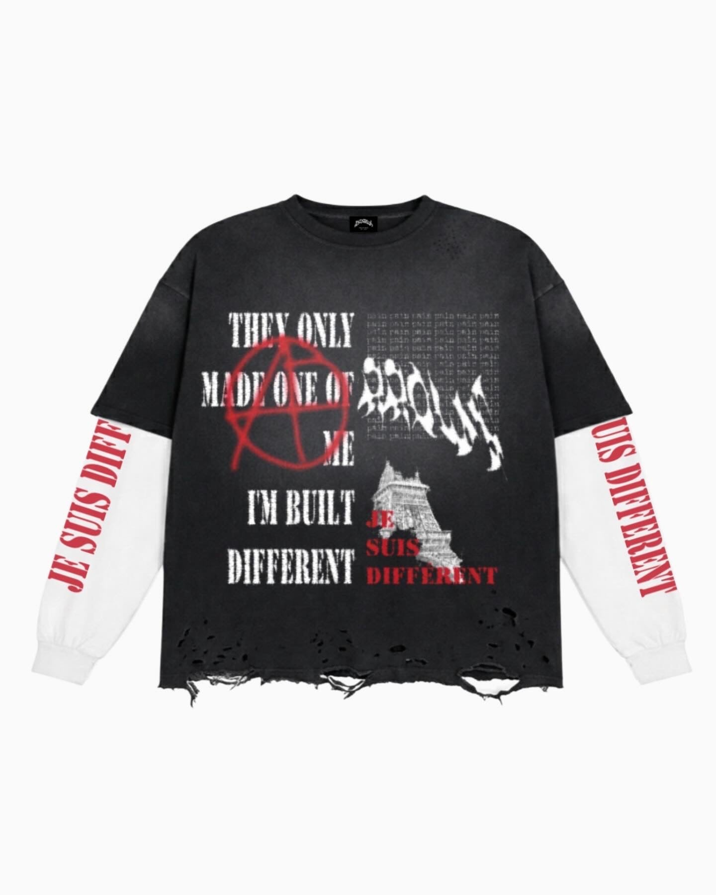Rebels In Paris Double Layer Long Sleeve